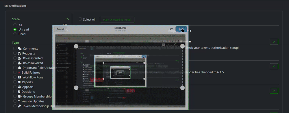 Improvements on notifications