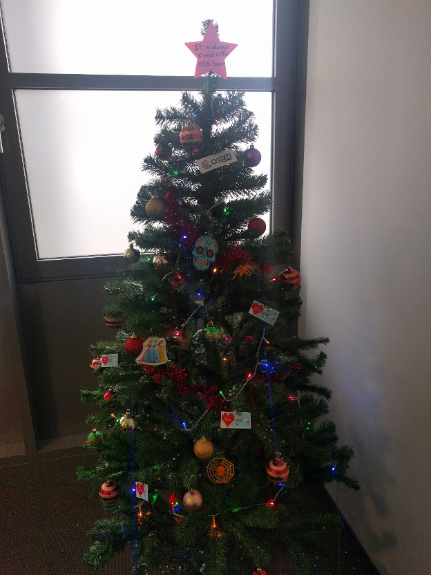 OBS Christmas tree